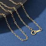 1/20 14K Gold Filled Cable Chain Necklaces for Women Men, Real 14K Gold Filled, 16.14 inch(41cm)(NJEW-Z068-08G)