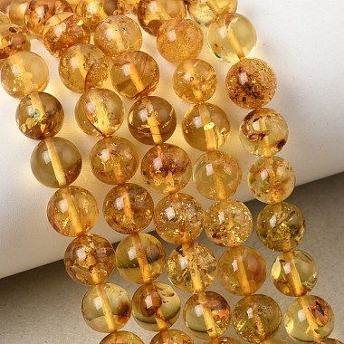 Natural Amber Beads Strands(G-K376-H03-02)-1