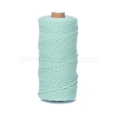 3mm Aquamarine Cotton Thread & Cord