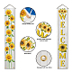 Polyester Hanging Sign for Home Office Front Door Porch Decorations(HJEW-WH0023-007)-3