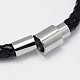 Braided Leather Cord Bracelets(BJEW-I199-07)-3