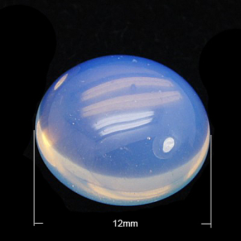 Opalite Cabochons, Half Round/Dome, 12x5mm