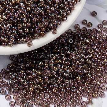 MIYUKI Round Rocailles Beads, Japanese Seed Beads, 8/0, (RR3735), 3mm, Hole: 1.1mm, about 19000~20500pcs/pound
