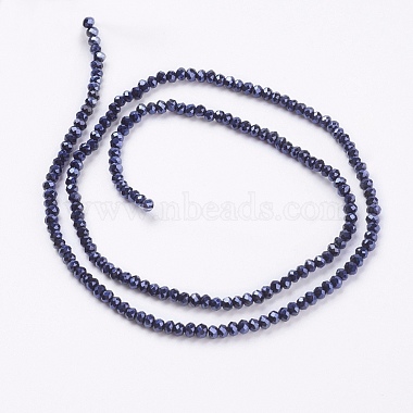 Electroplate Glass Beads Strands(GLAA-F076-FP01)-2