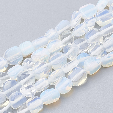 3mm Nuggets Opalite Beads