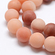 Natural Pink Aventurine Beads Strands(X-G-G716-01-6mm)-3