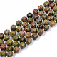 Natural Unakite Beads Strands(G-R482-15-10mm)-1