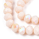 galvanoplastie opaques couleur unie perles de verre brins(EGLA-A034-P8mm-L20)-2