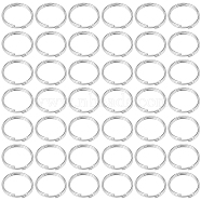 500Pcs 304 Stainless Steel Split Rings, Double Loops Jump Rings, Stainless Steel Color, 12x1.5mm, Inner Diameter: 10.5mm(STAS-SP0001-66B)