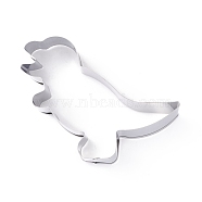 Non-Tarnish Stainless Steel DIY Dinosaur Cookies Cutters, DIY Biscuit Baking Tool, Dimetrodon, Stainless Steel Color, 66x90x25mm(DIY-G048-03P)