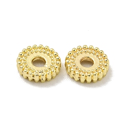 Alloy Spacer Beads, Long-Lasting Plated, Lead Free & Cadmium Free, Flat Round, Golden, 6x1.5mm, Hole: 1.6mm(FIND-L018-003LG)