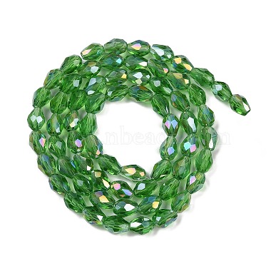 Transparent Electroplate Glass Beads Strands(EGLA-N013-T6mm-B14)-2