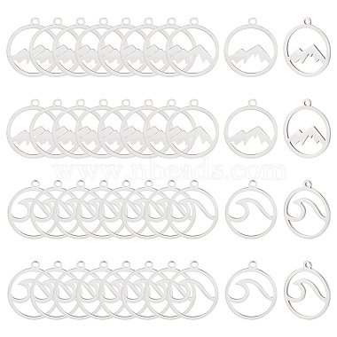 Stainless Steel Color Ring 201 Stainless Steel Pendants