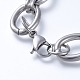 Bracelets avec chaînes en 304 acier inoxydable(BJEW-F407-01-P)-3