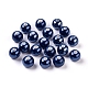 Perles rondes en porcelaine manuelles(X-PORC-S489-8mm-05)-1