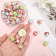 50Pcs 5 Styles Printed Opaque Acrylic Beads(MACR-SC0002-38)-3