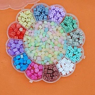 Sealing Wax Particles, for Retro Seal Stamp, Mixed Color, Mixed Shapes, 5mm, 540pcs/box(SCRA-PW0012-01D)
