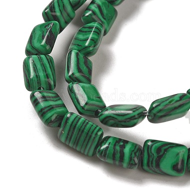 Synthetic Malachite Beads Strands(G-G085-A07-01)-3