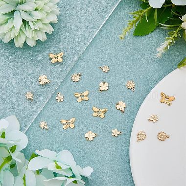 50Pcs 5 Style Rack Plating Brass Charms(KK-FH0004-69)-5