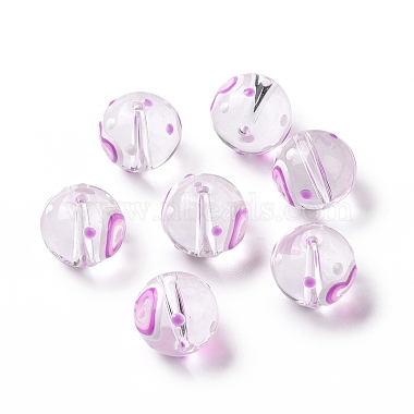 Orchid Round Beads