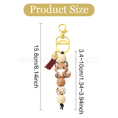 Silicone Pendant Decorations(HJEW-YW00451-01)-2