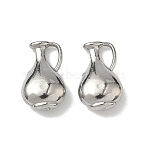 304 Stainless Steel Charm, Water Jug, Stainless Steel Color, 14x9x4.5mm, Hole: 2.5x4.5mm(STAS-I367-12P)