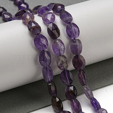 Natural Amethyst Beads Strands(G-P544-D05-01)-2