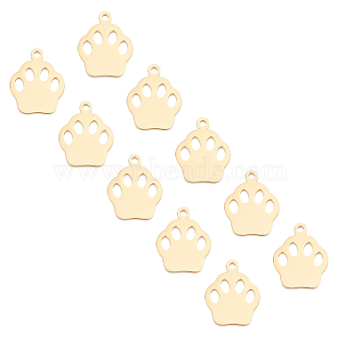 Golden Others Stainless Steel Charms