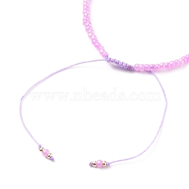 Adjustable Nylon Cord Braided Bead Bracelets(BJEW-JB05688-01)-3