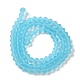 Imitate Austrian Crystal Frosted Glass Beads Strands(GLAA-F029-TM4mm-B20)-2