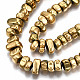 Electroplate Non-magnetic Synthetic Hematite Beads Strands(G-T114-93G)-3