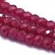 Perles de rubis / corindon rouge naturelles(G-D0013-64)-3