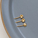Brass Mouse Ear Head Pins(BAPE-PW0002-21A)-1