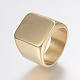 304 кольцо с печаткой из нержавеющей стали для мужчин(RJEW-G091-16-G)-1