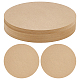 Medium Density Fiberboard (MDF) Portable Clay Wedging Board with Built(AJEW-WH0516-09C)-1