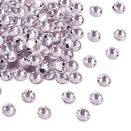 Preciosa&reg MAXIMA Crystal No Hotfix Flatback Stones, Czech Crystal, Dura Foiling, Round(438 11 615 Chaton Rose), 70230 Pale Lilac, SS12(3~3.2mm)(Y-PRC-NSS12-70230)