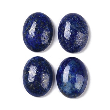 Natural Lapis Lazuli Dyed Cabochons, Oval, 20~20.8x15~15.5x5.8~6.5mm