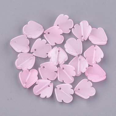 Pink Fish Glass Pendants