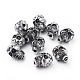 Antique Silver Plated Acrylic Beads(PLS111Y)-1