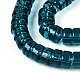 透明なガラスビーズストランド(GLAA-N026-4x8mm-T04)-3