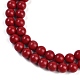perles synth&eacute;tiques de corail brins(X-CORA-M003-03C)-2