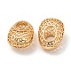 Brass Micro Pave Cubic Zirconia Pendants(KK-P250-01G)-2