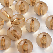 Transparent Acrylic Beads, Round, Peru, 20x19mm, Hole: 3mm, about 111pcs/500g(MACR-S370-A20mm-760)