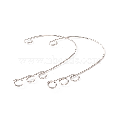 316 Stainless Steel Ear Cuff Findings(X-STAS-H148-01P)-3
