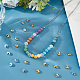 300Pcs 6 Style Brass Crimp Beads Covers(KK-AR0003-30)-5