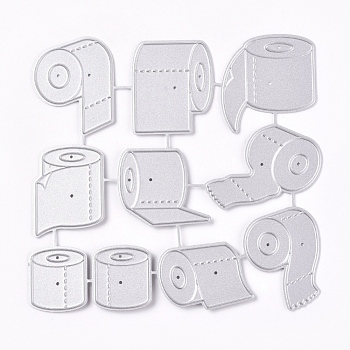 Frame Metal Cutting Dies Stencils, for DIY Scrapbooking/Photo Album, Decorative Embossing DIY Paper Card, Tissue, Matte Platinum Color, 103x100x0.8mm