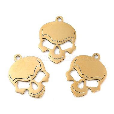Halloween Ion Plating(IP) 316L Surgical Stainless Steel Pendants(STAS-D078-18G)-2