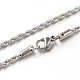 304 Stainless Steel Rope Chain Necklaces(NJEW-J032-20P)-1