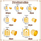 7 Styles Iron Bead Cone(IFIN-GA0001-64G)-2