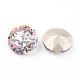 Pointed Back & Back Plated Glass Rhinestone Cabochons(RGLA-J012-10mm-001RP)-2